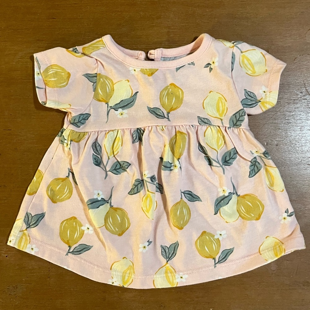 Garanimals Pink Lemon Dress 0-3 months